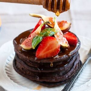 Ragi choco pancake